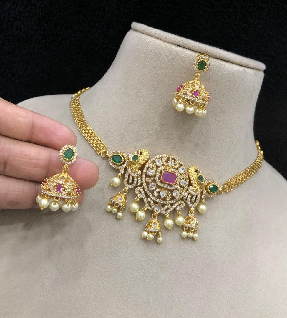 Pearl Maharani Choker set